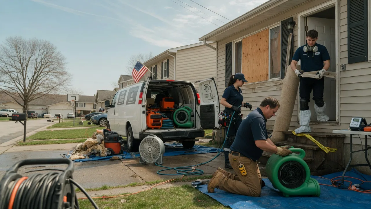Water Damage Restoration in Braggs, OK near me